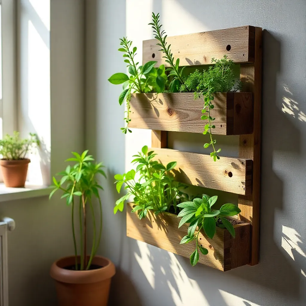 Balcony garden setup