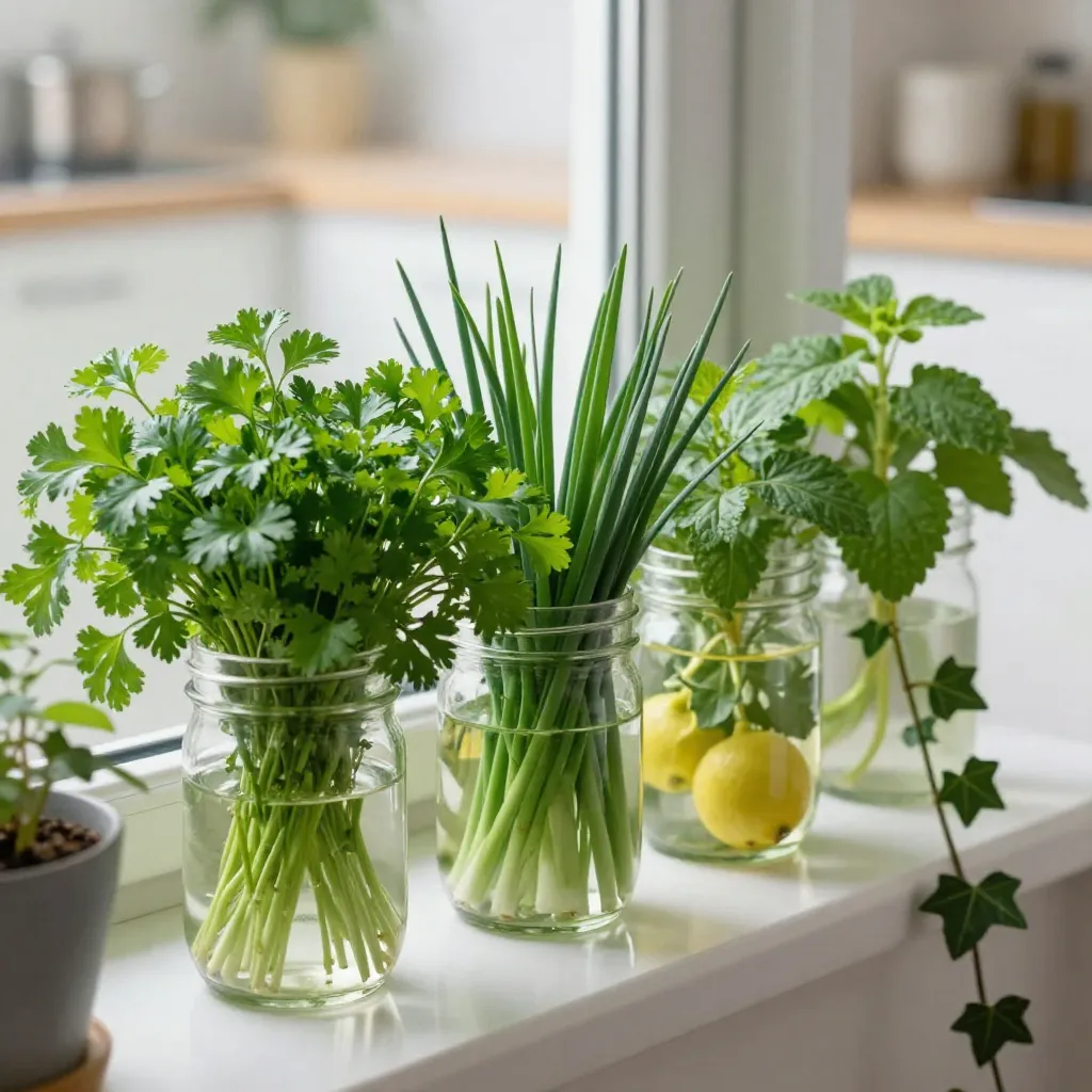 Modern herb display