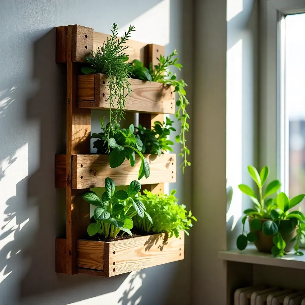 Herb garden arrangement